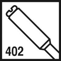 DREMEL® EZ SpeedClic Feinschleifbürste 36, integrierte Polierpaste, SC402/402 kompatibel, vielseitig einsetzbar