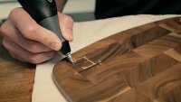 DREMEL® Gravierer 290-1 (35 W) mit 1 Zubehör & Buchstaben-/Zahlenschablone