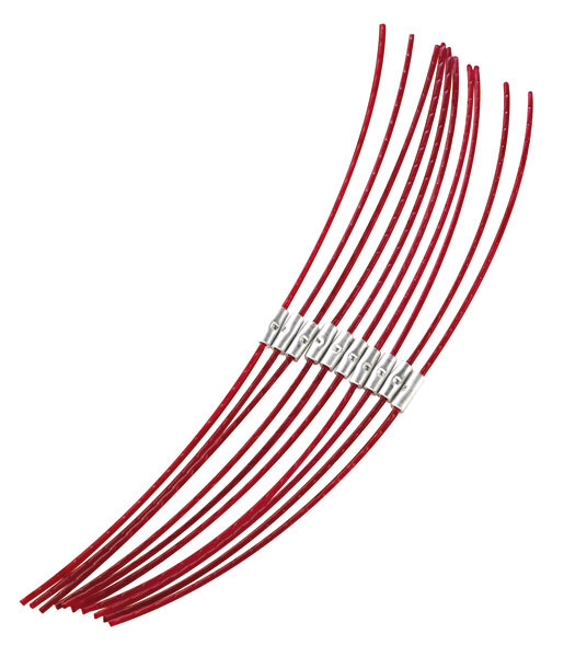 Bosch Systemzubehör Extrastarker Faden 26 cm (2,4 mm), 6 Stück, kompatibel ART 26 Combitrim