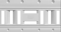 Logoschild Schrankenzaun Typ Nox inkl. Befestigungsmaterial