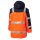 Viking Herren Parka Superior 3 in 1 mit abnehmbarem Jackenkragen und Reflexstreifen - Warnschutzklasse 3 -  Orange Gr. S